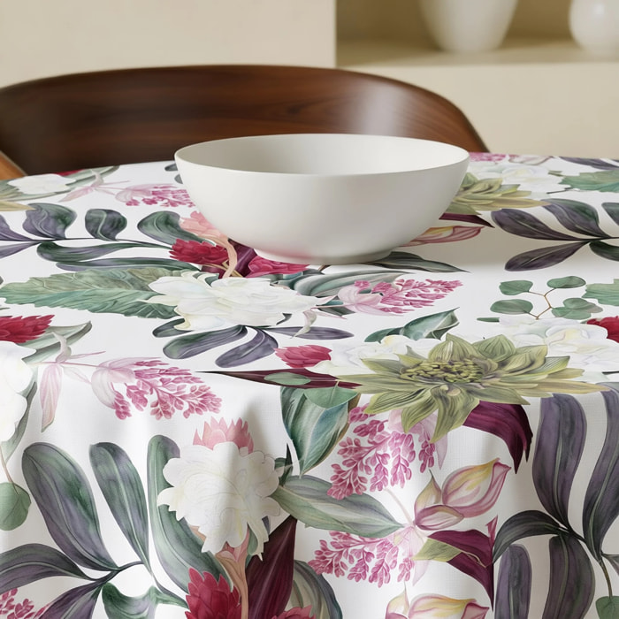 Nappe ronde en résine anti-taches 0318-105