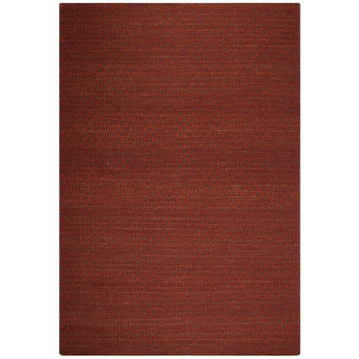 Tapis kilim fait main en laine motif faux uni REBI