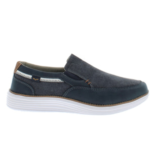 Armata di Mare Scarpe Uomo Slip-On con Soletta Rimovibile in Memory Foam AMU S25L704 Navy