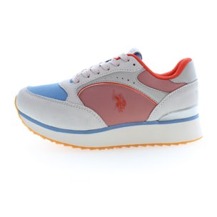 Sneakers U.S. Polo Assn Light Blue-Pink