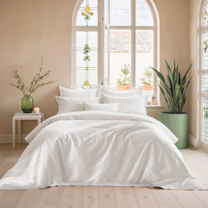 Housse de couette Blanc 100% coton 79 cm/2