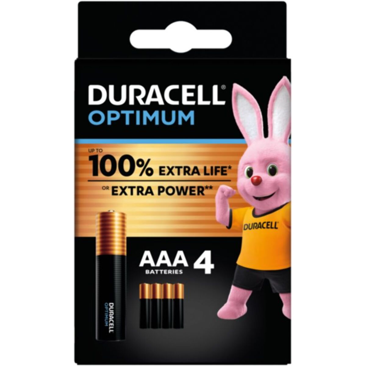 Pile DURACELL LR03 AAA x4 Optimum