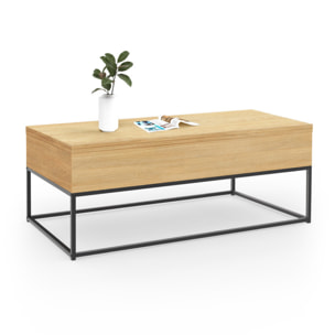 Table basse Memphis relevable et dépliante