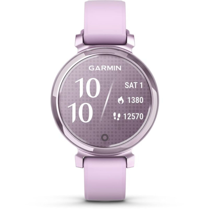 Tracker d'activité GARMIN Lily 2 lilas bracelet silicone lilas
