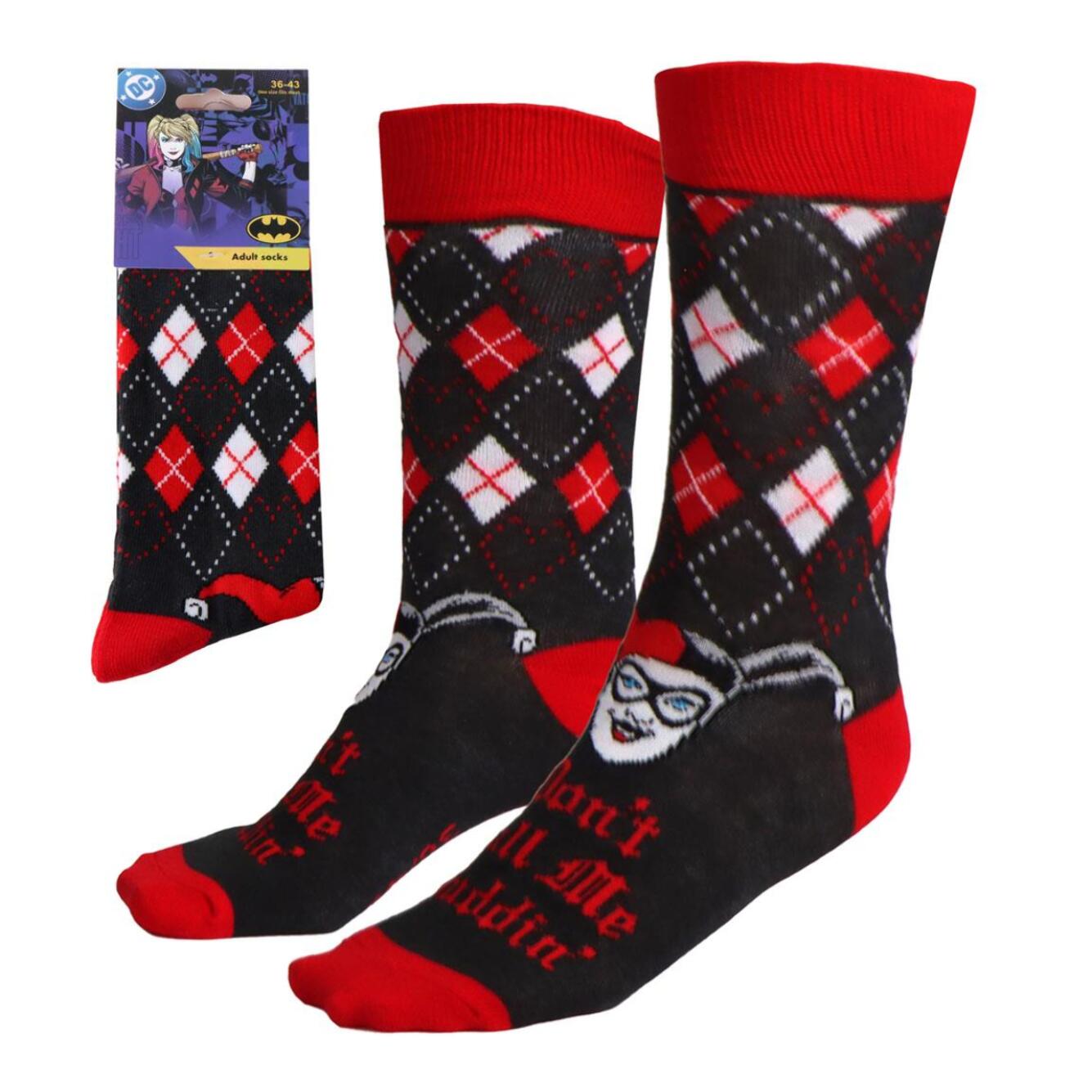 Calcetines Harley Quinn - Multicolor - Talla 36-43