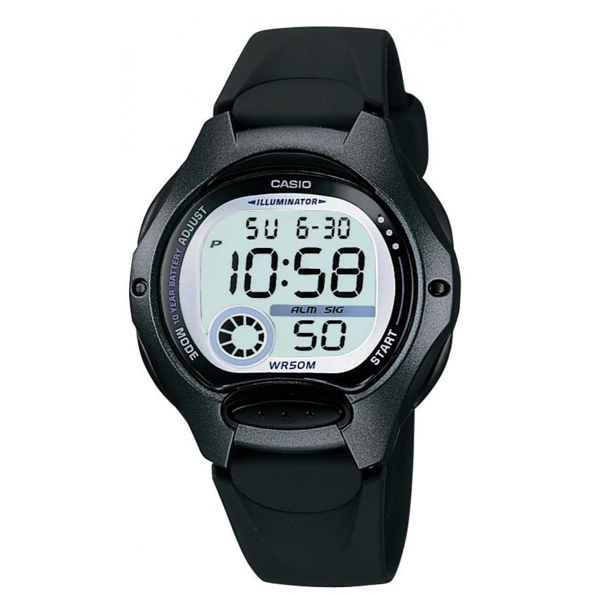 Reloj Casio LW-200-1BVDF Unisex Digital Cuarzo con Correa de Resina