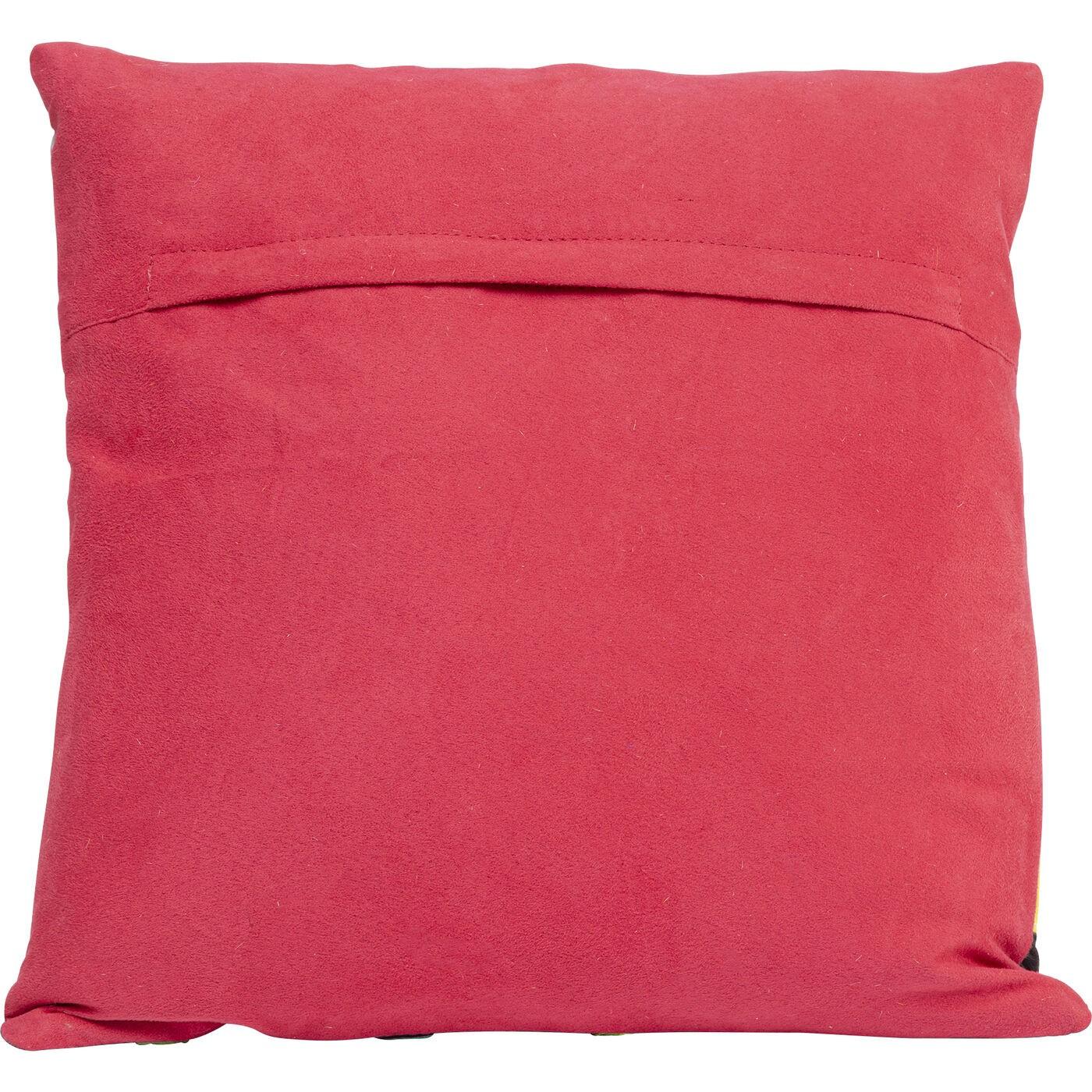 Coussin femme cheveux rouges courts Kare Design