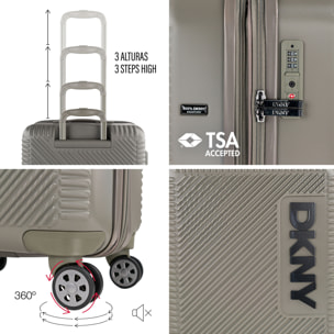 Juego De Maletas Pc Dkny Dkny-3105 Metro Kaki