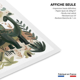 Affiche enfant le monde de coco dino  Affiche seule