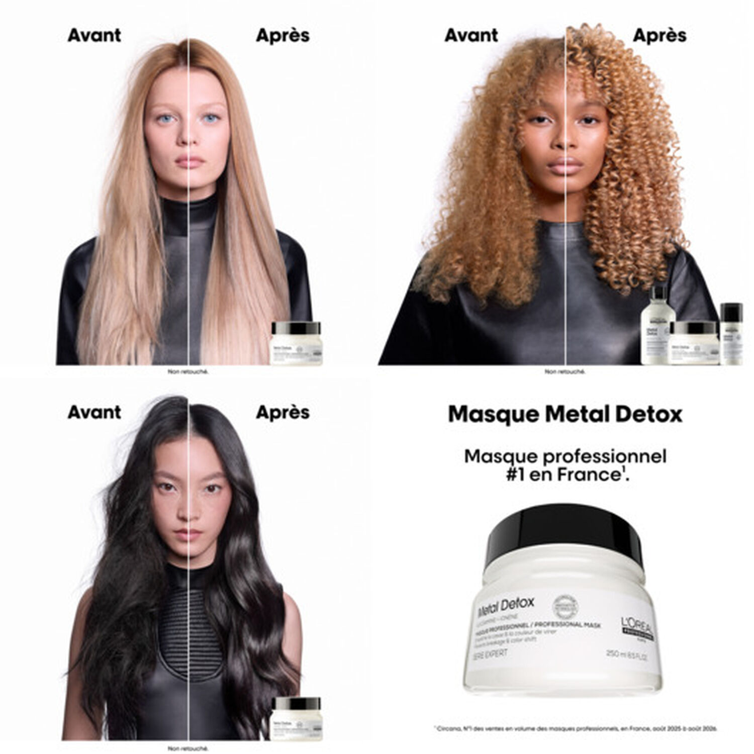Metal Detox - Masque Professionnel Anti-Casse