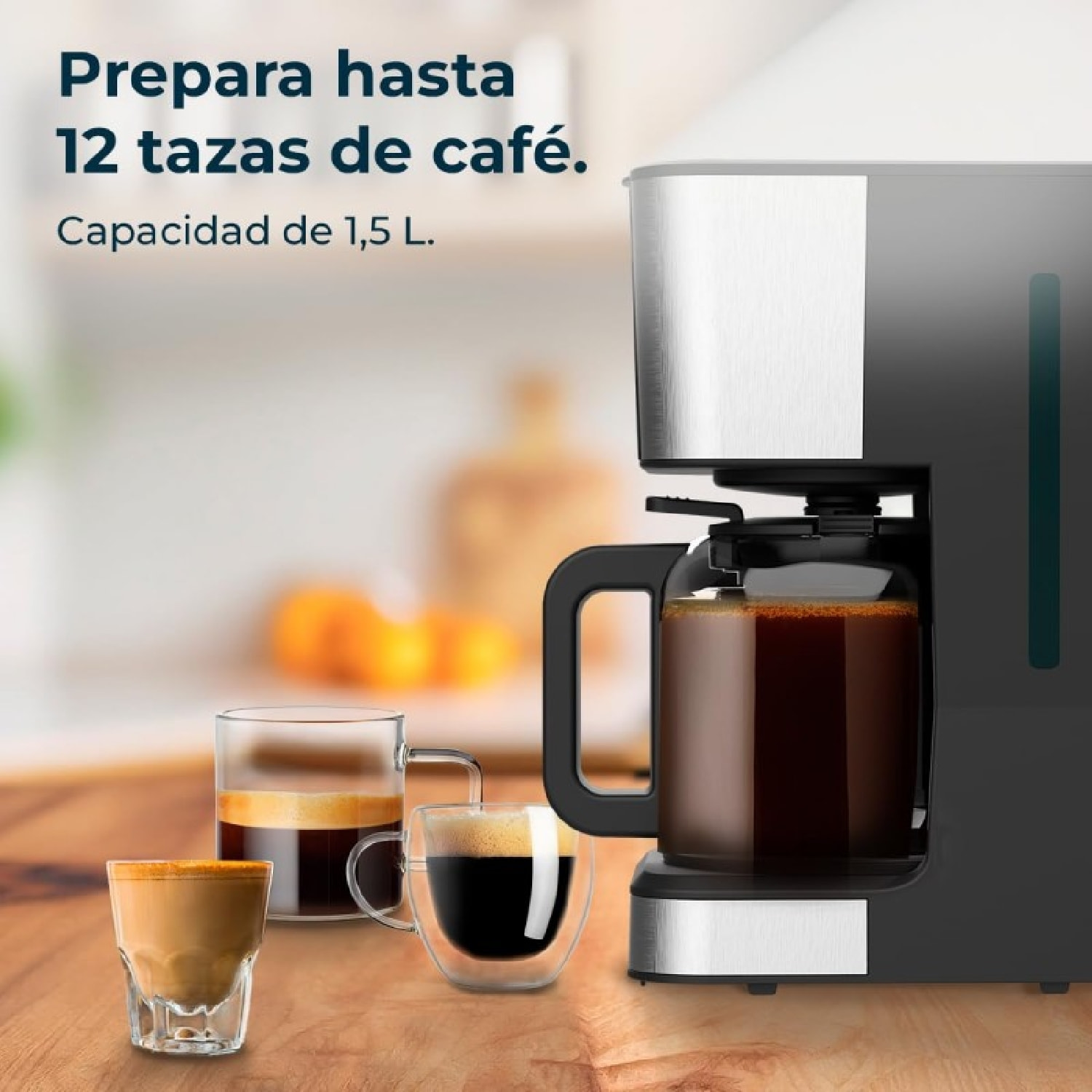 Cecotec Cafetera de goteo Coffee 66 Drop & Touch