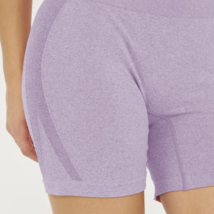 Pantaloncini da allenamento JULES effetto push-up lilla