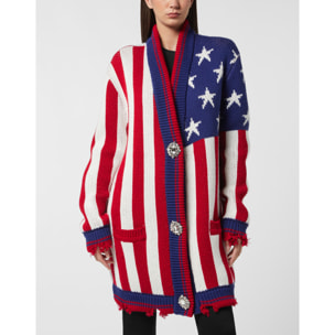 PHILIPP PLEIN Cárdigan largo