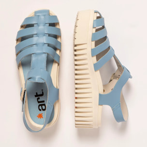 Sandalia de cuña 1575 NAPPA CLOUD/BRIGHTON color Cloud