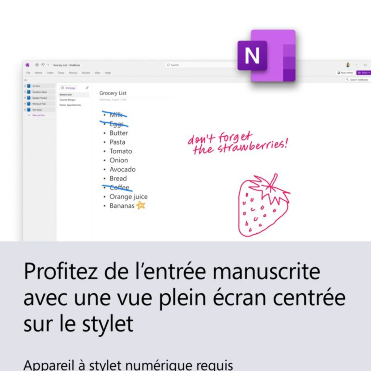 Logiciel de bureautique MICROSOFT Office Famille 2024