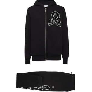 PHILIPP PLEIN Chándal: Sudadera con capucha y pantalón SKELETON