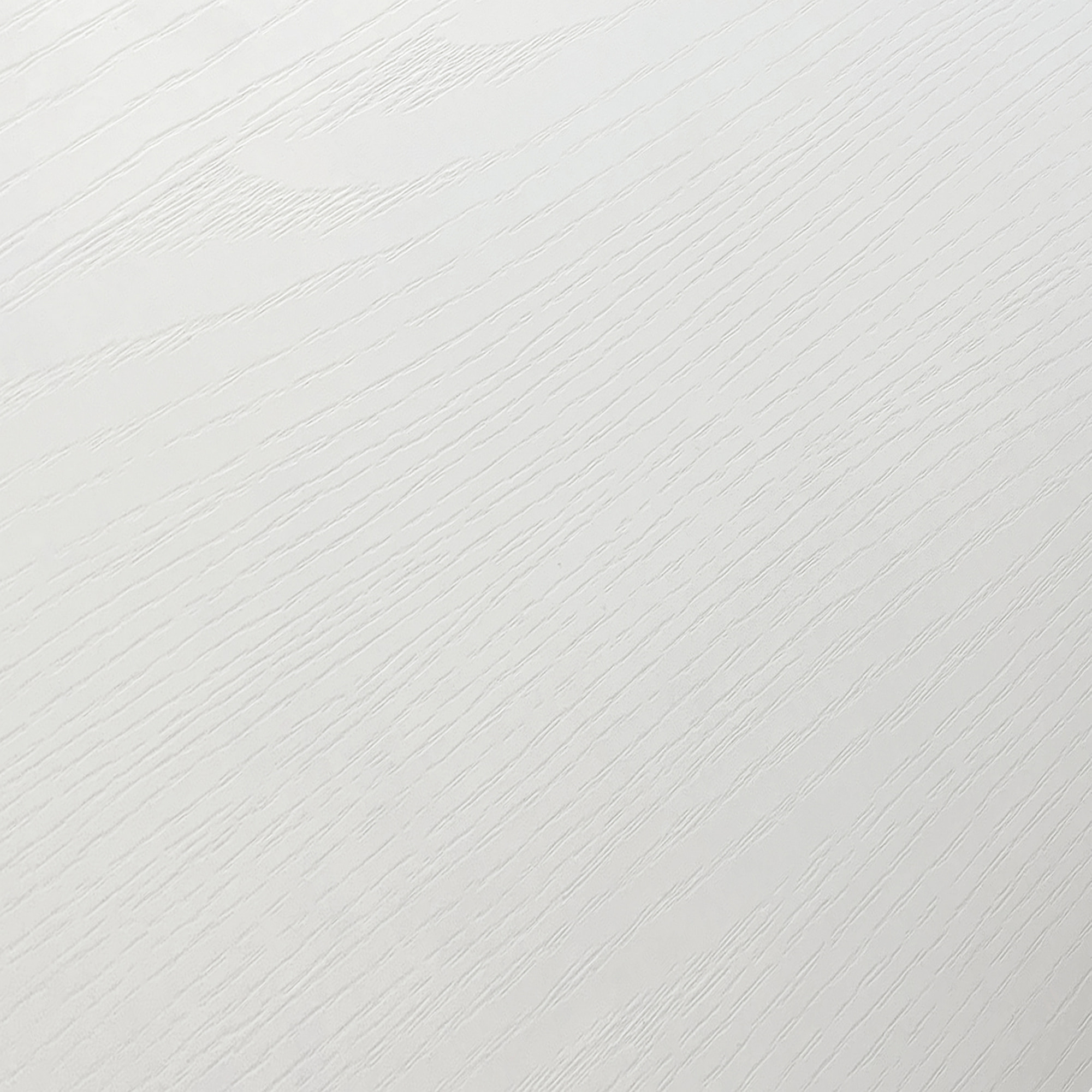 Tavolo TROPEA in legno, finitura bianco frassinato e base in metallo verniciato bianco, allungabile 140x80 cm - 190x80 cm