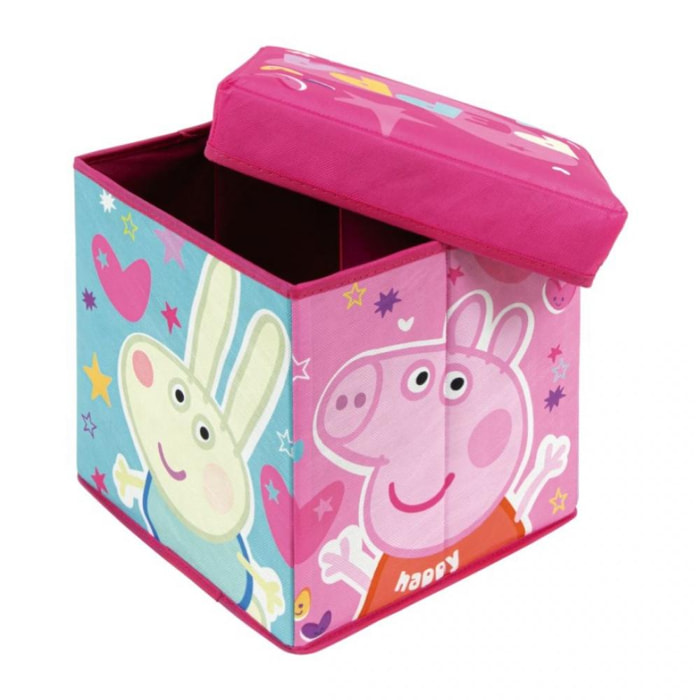 Pouf Portagiochi Peppa Pig