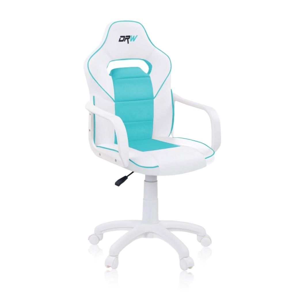 Silla gaming turquesa DRW Blanco - Turquesa DRW