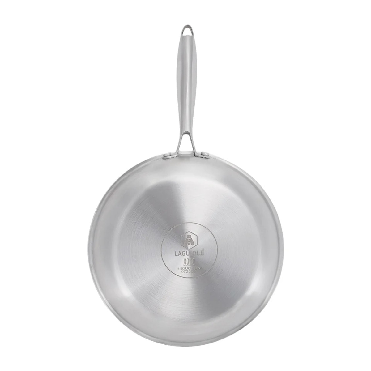 Poêle en inox triplex antiadhésive