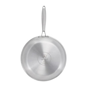 Poêle en inox triplex antiadhésive
