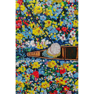 Tableau Frame marché aux fleurs flottant 150x100cm Kare Design