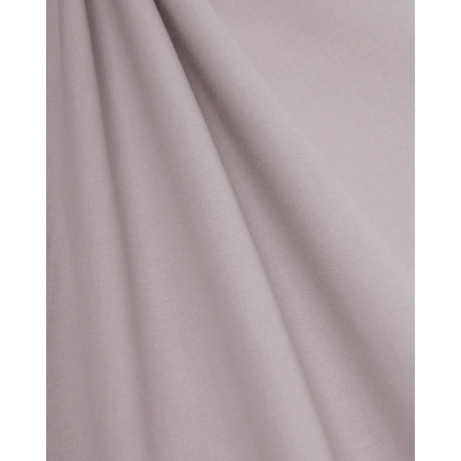Juego de sábanas algodón lisas gris perla