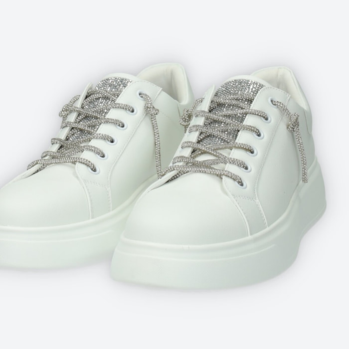 Sneakers Donna Tata Italia Argentato