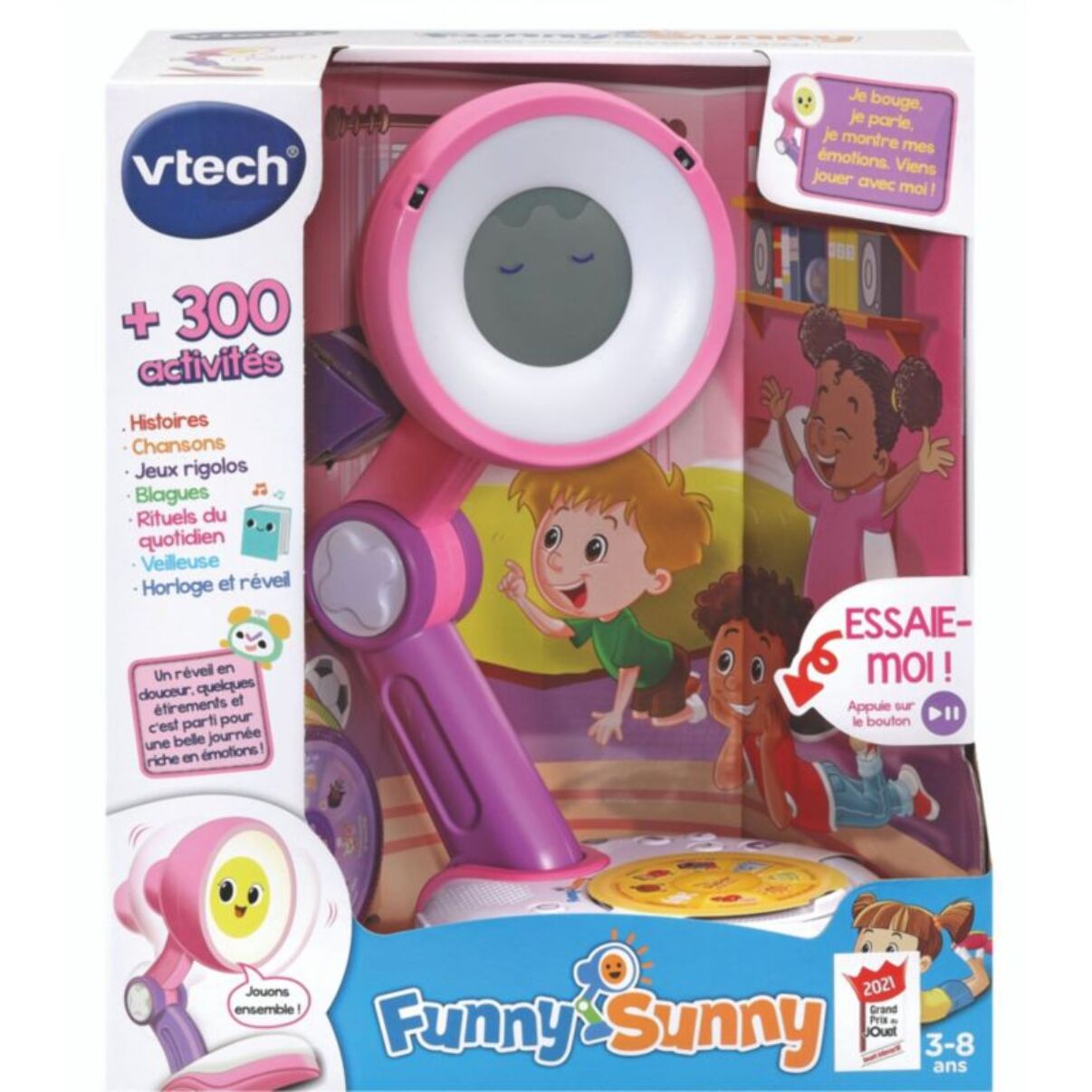 Jeu éducatif VTECH Funny Sunny rose