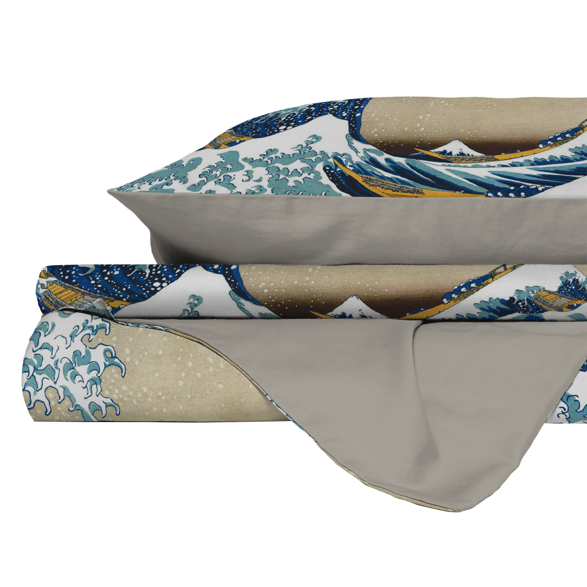 PARURE COPRIPIUMINO ARTE, STAMPA DIGITALE, 100% MICROFIBRA - MATRIMONIALE