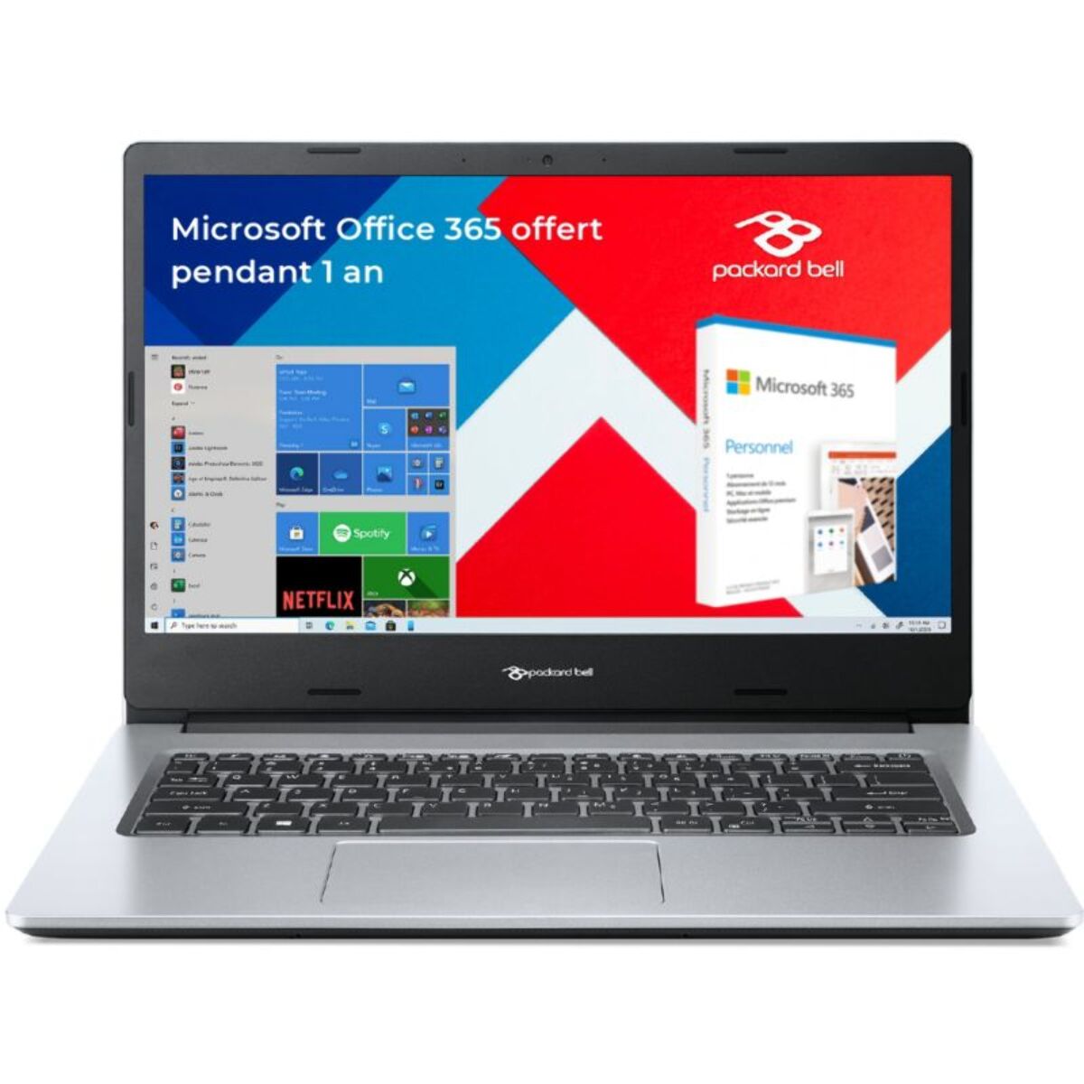 Ordinateur portable PACKARD BELL B114-33-C3N8 + Office 365 p