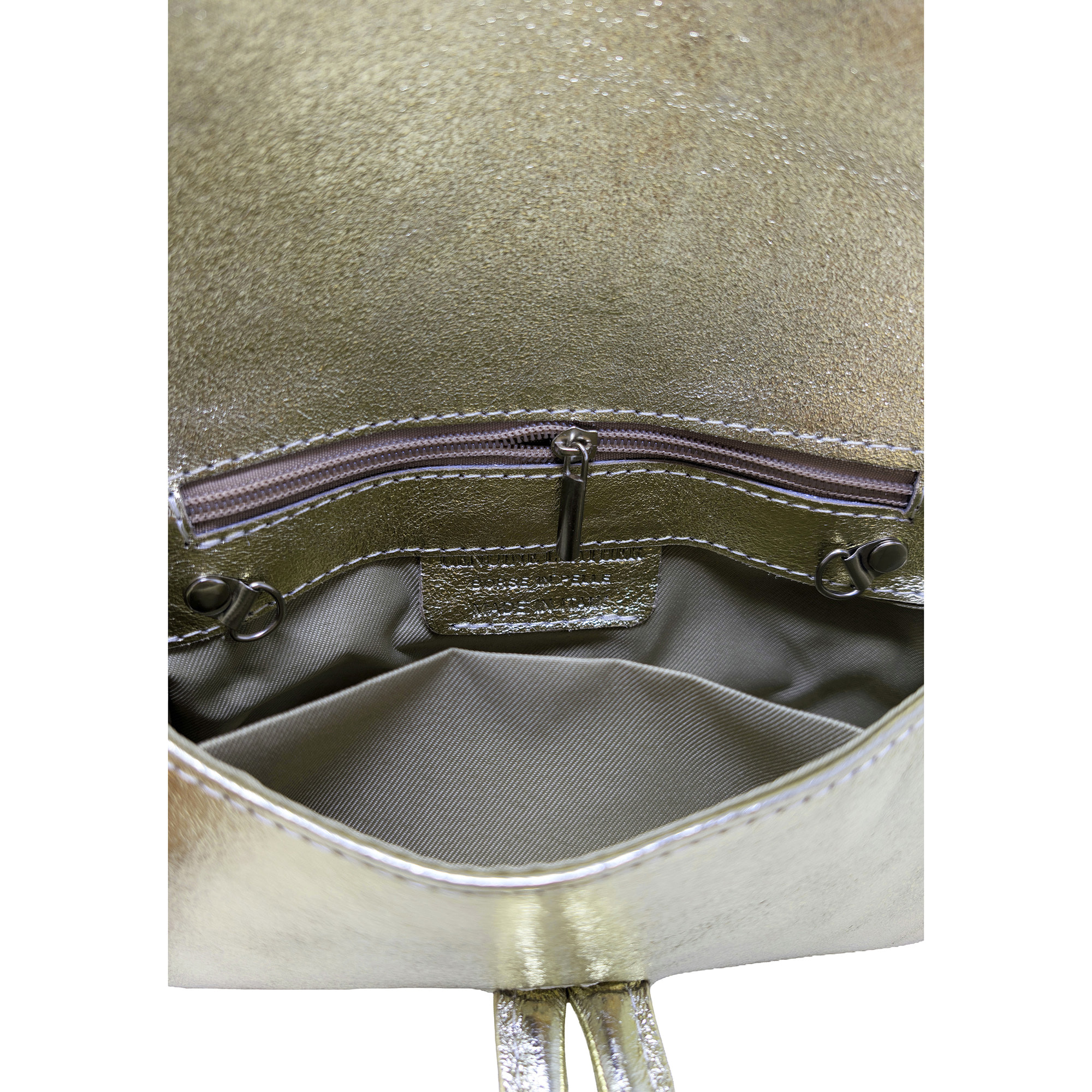 Borsetta Pochette in Vera Pelle Made in Italy