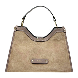 Bolso Hobo Cheval Firenze Capri Mini F/W Gris Pardo