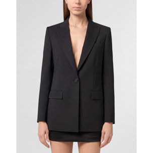 PHILIPP PLEIN Boyfriend's Fit Blazer Baroque Skull