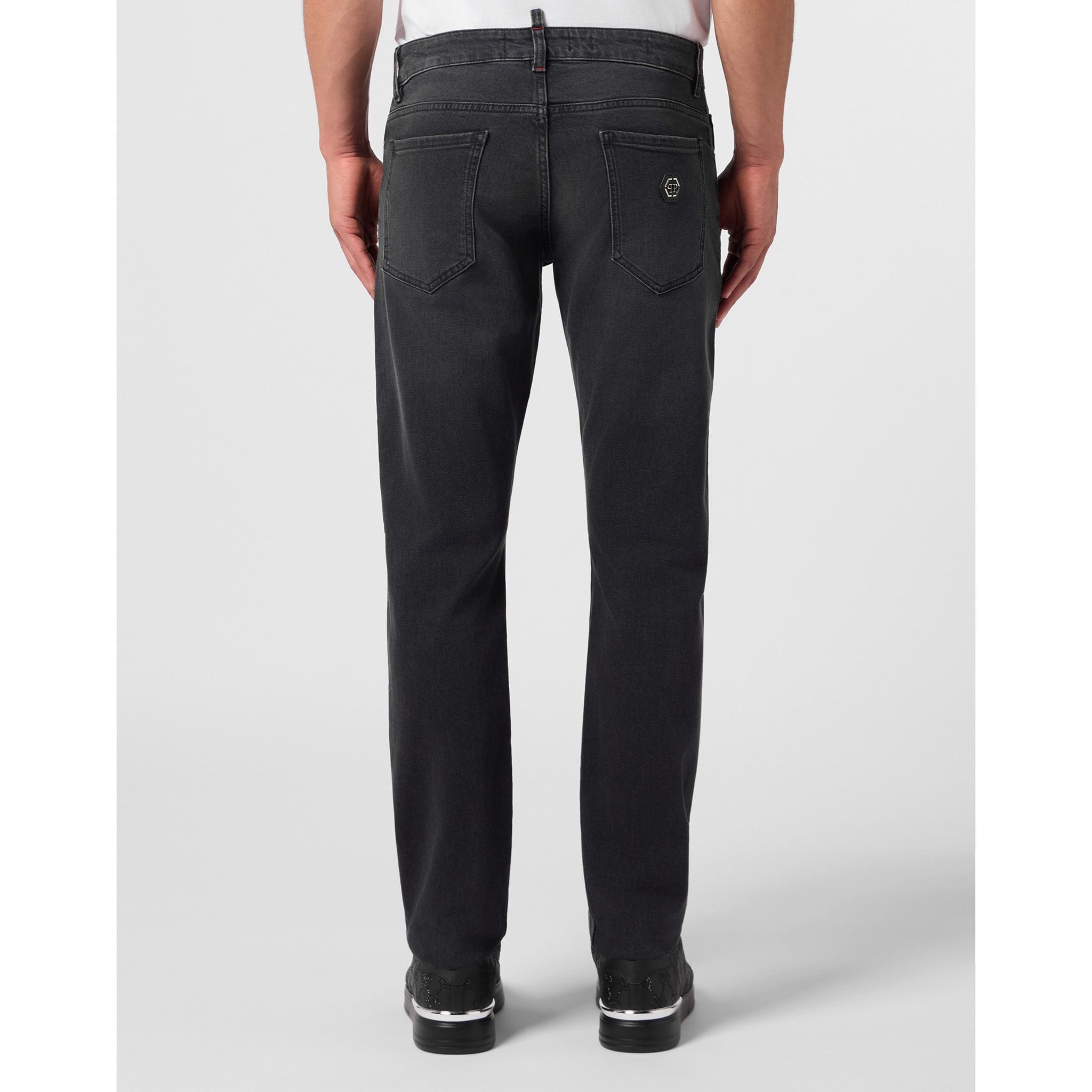 PHILIPP PLEIN Super Straight Cut Jeans Basic