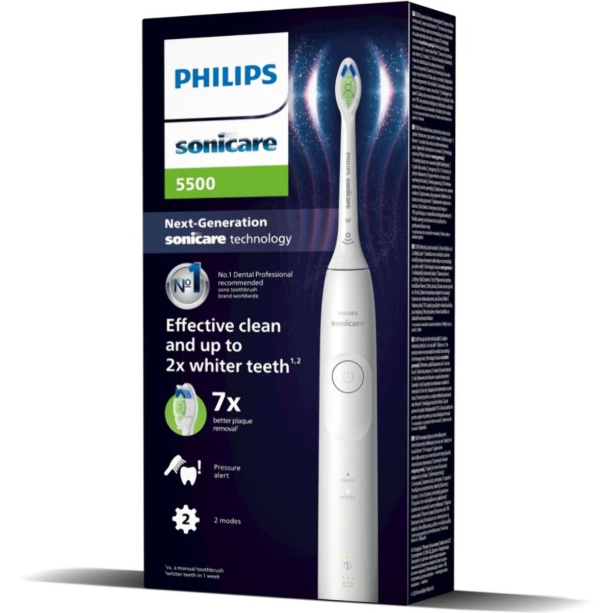 Brosse à dents électrique PHILIPS HX7110/01 Serie 5500 Blanc