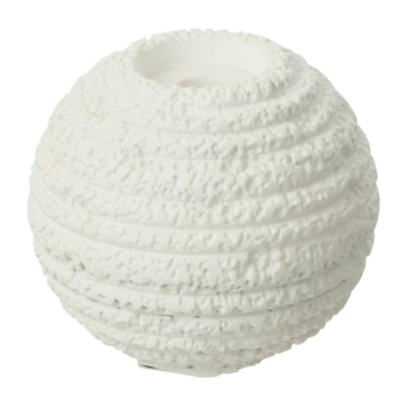 J-Line Chandelier Creta Rond Ciment Blanc Small
