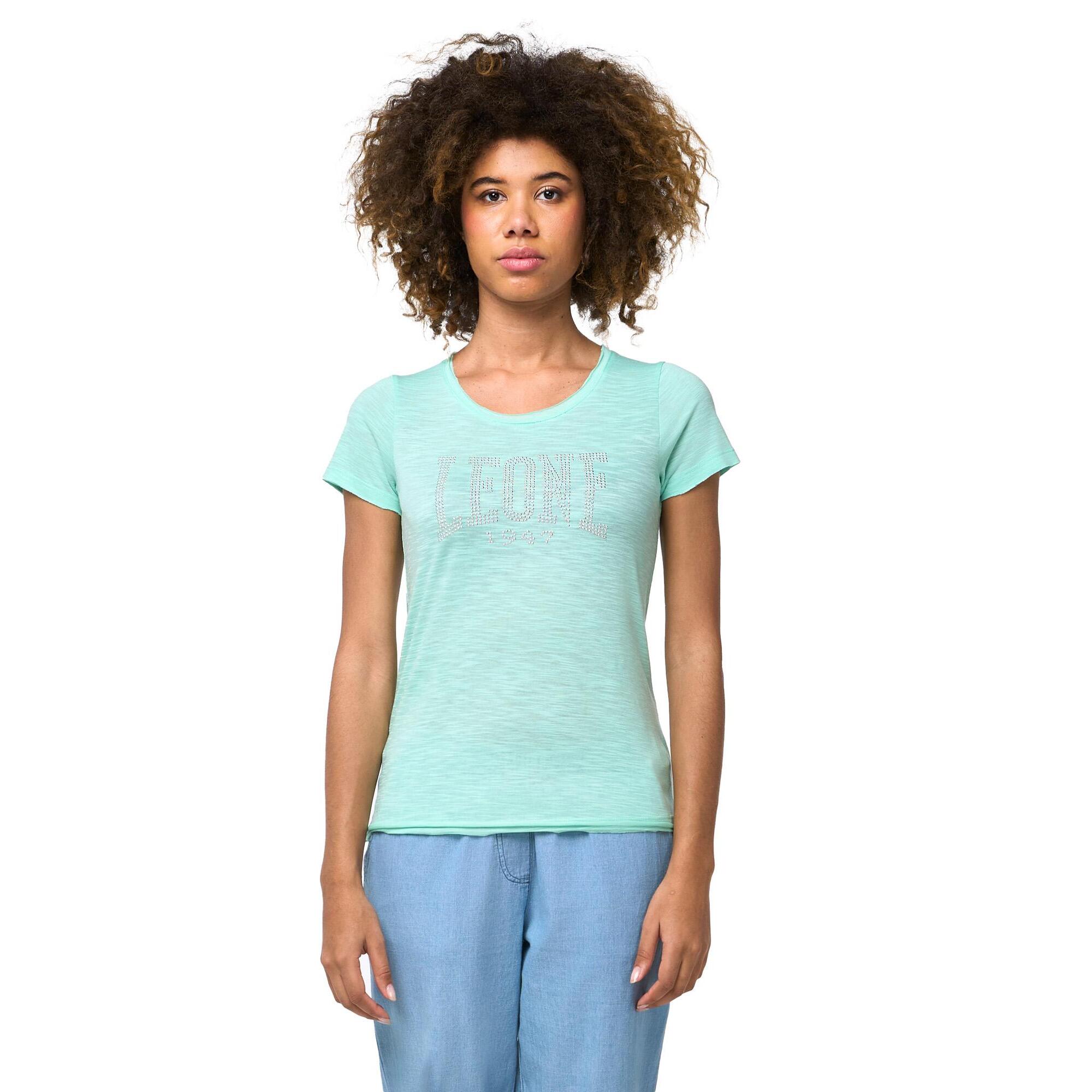 T-shirt a maniche corte da donna Leone Bright