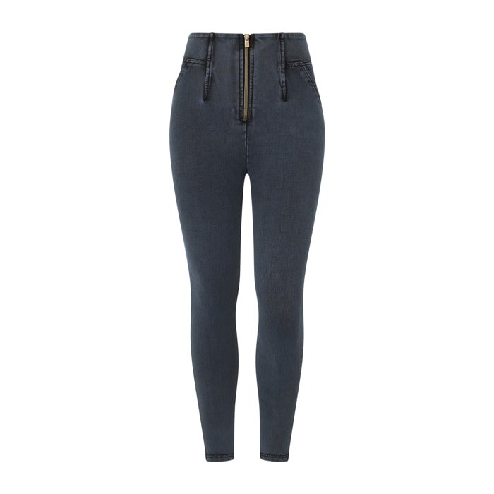 Jeggings WR.UP 7/ vita alta lavaggio ice wash