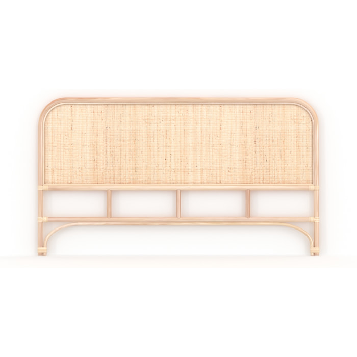 Tête de lit 160 cm en rotin naturel - Grace