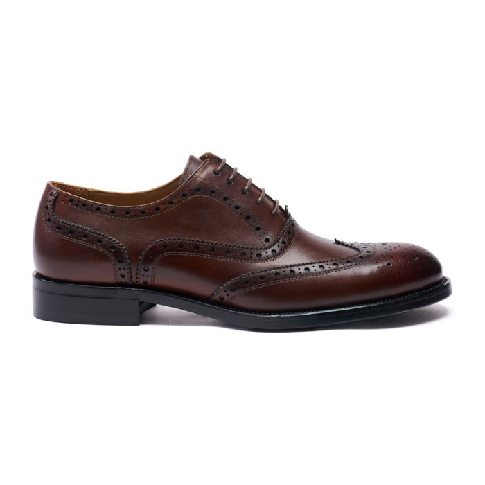 Scarpa Oxford British Passport Testa di moro