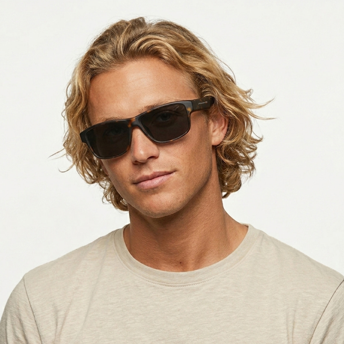 Gafas de sol PALO ALTO SANDBOARD - De carey mate / Polarizada ahumada