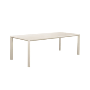 Table de jardin aluminium + 4 assises + 1 banc SAVANNAH + SACRAMENTO + MADISON