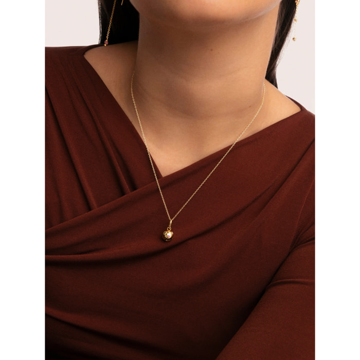 Charm Bolita Glam Baño Oro