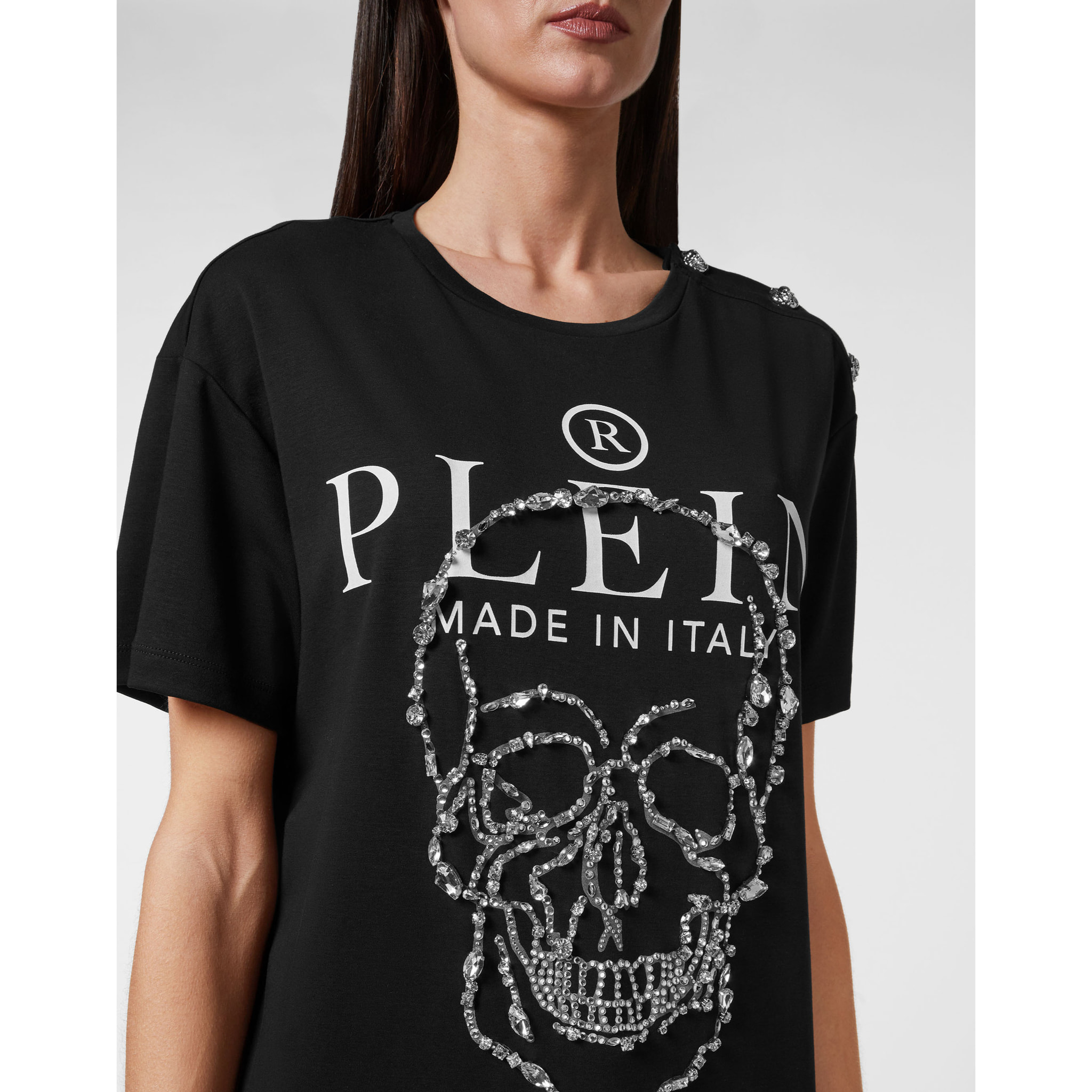 PHILIPP PLEIN Camiseta de cuello redondo
