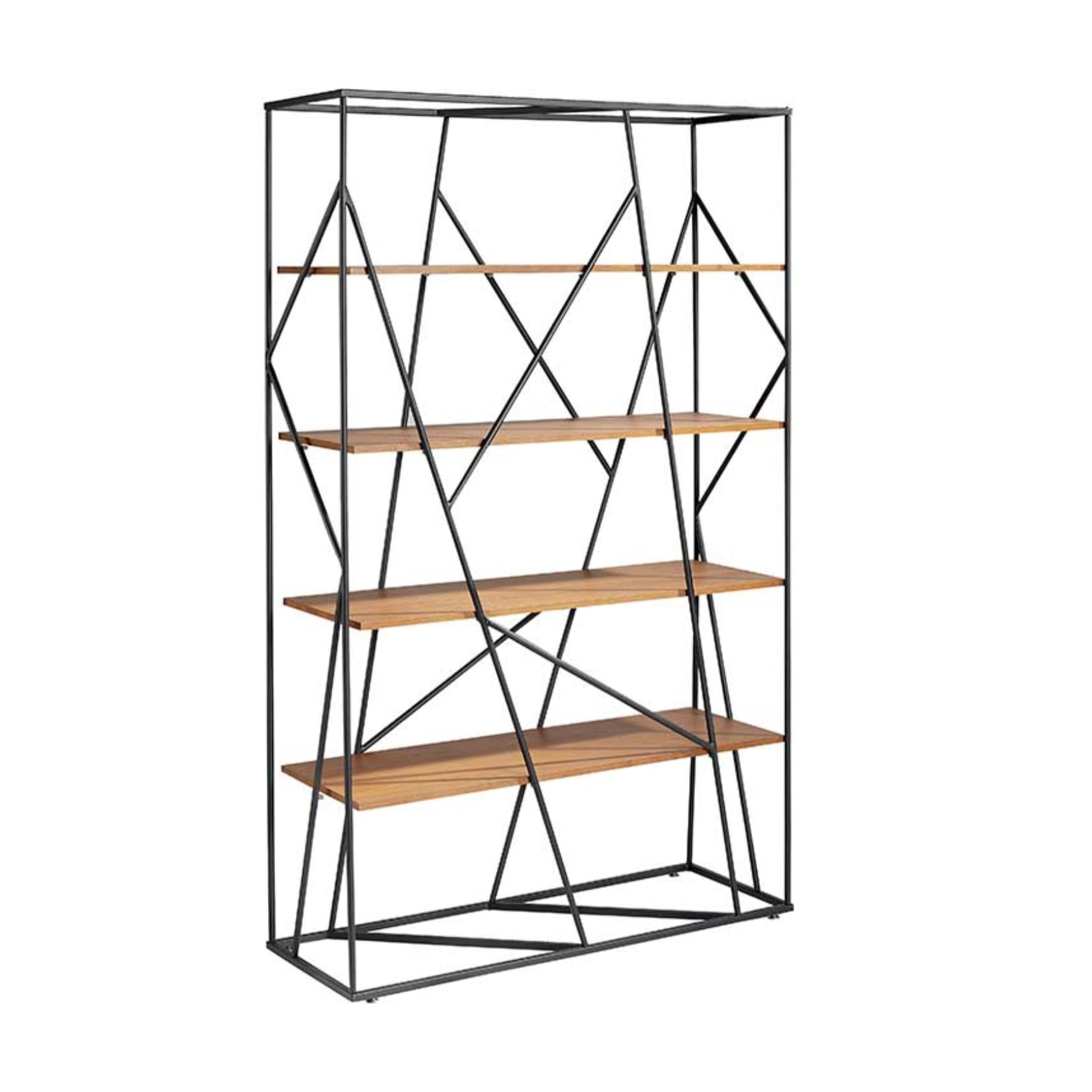 Estantería – Nogal y negro