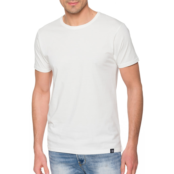 T-shirt in cotone 150 gr Hot Buttered Legend bianco.