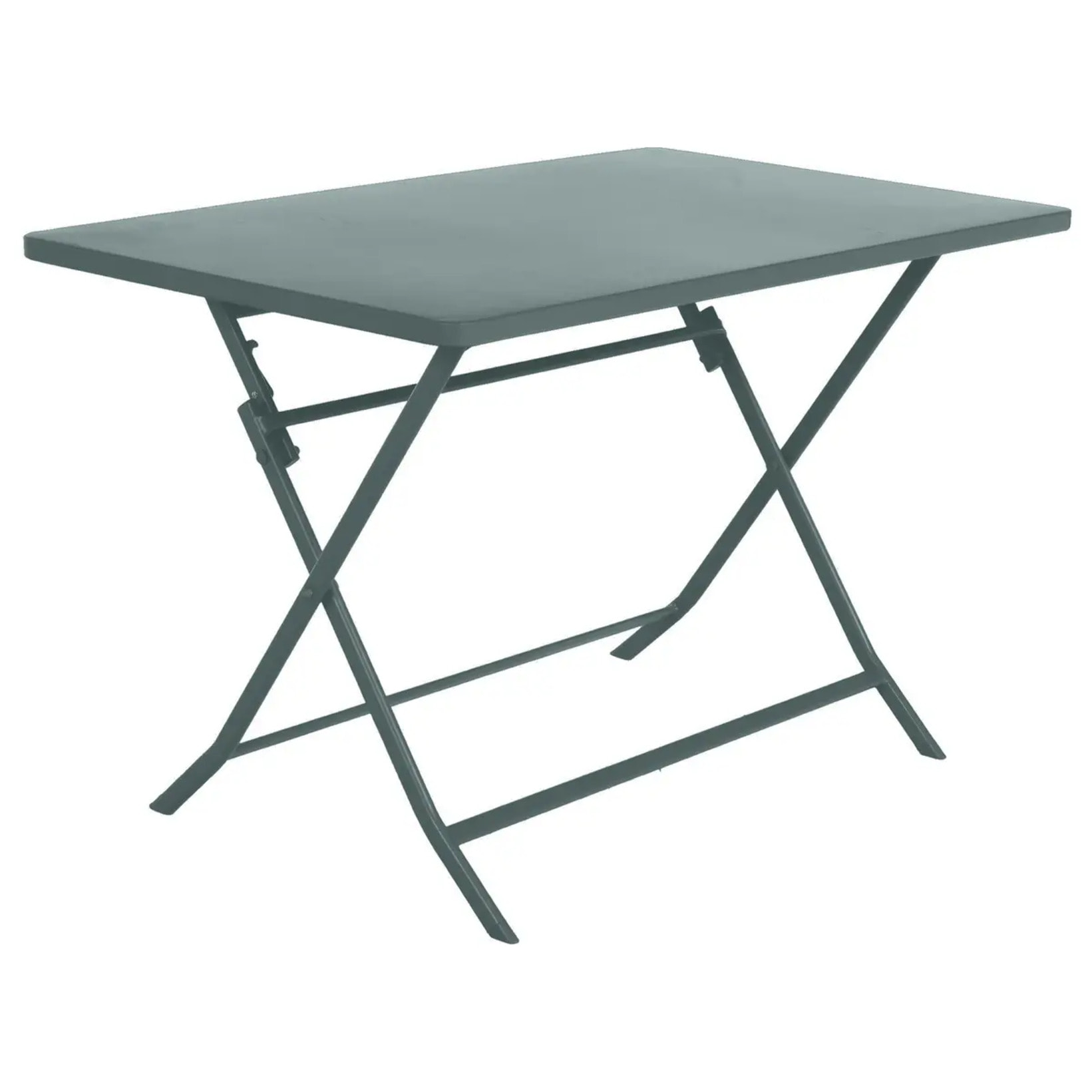 Table de jardin pliante rectangulaire Greensboro Vert jade