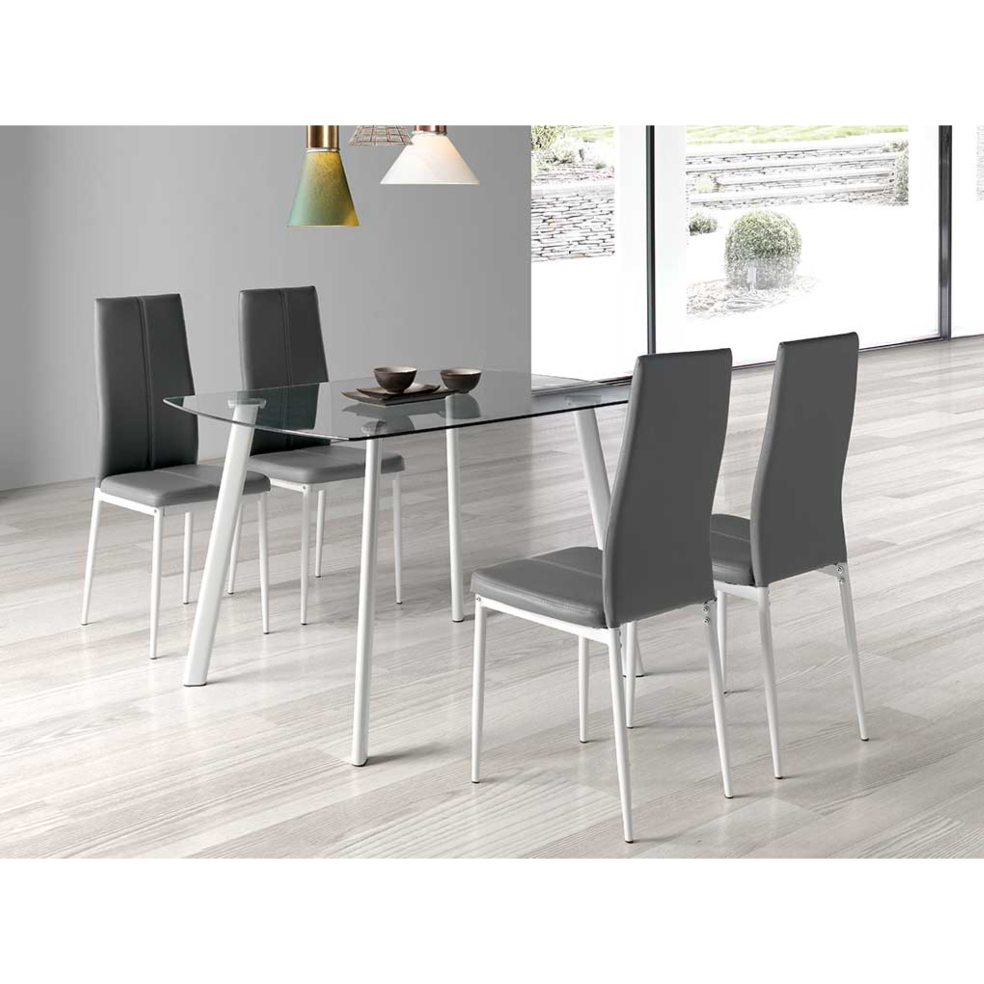 Mesa de comedor fija CARLA - 120x80x76cm