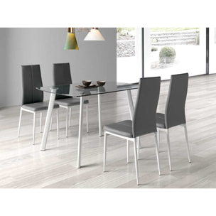 Mesa de comedor fija CARLA - 120x80x76cm